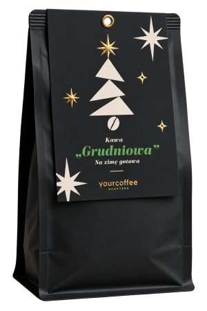 100% ARABIKA- BLACK ESPRESSO  250G  "GRUDNIOWA" KAWA